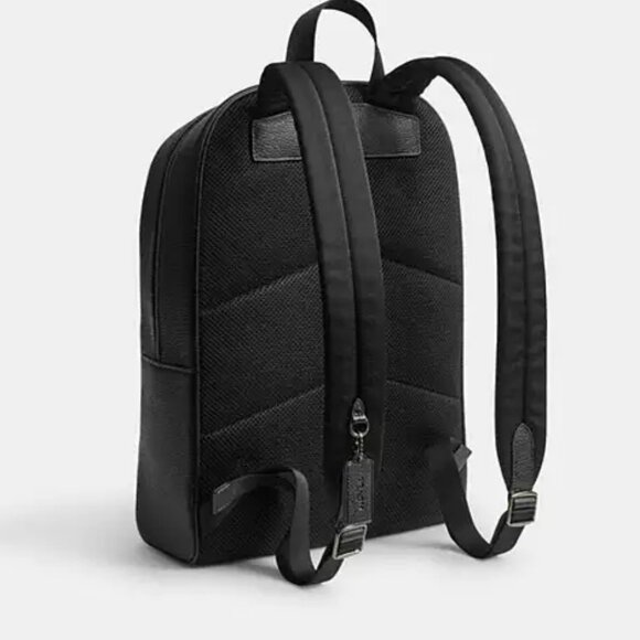 Coach Owen Backpack in Black Leather CAJ66 - Picture 7 of 7